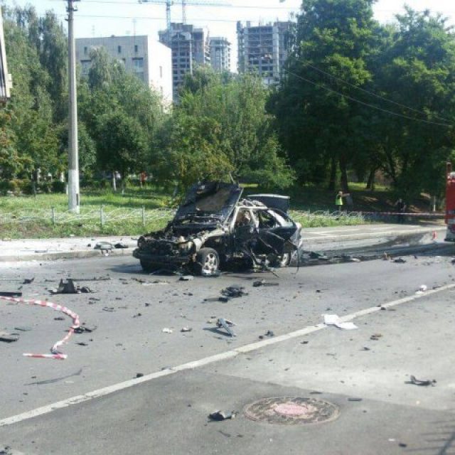 Вибух авто у Києві: загинув представник Міноборони