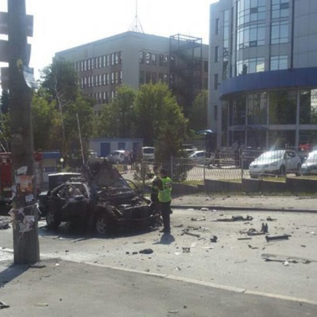 Вибух автомобіля в Києві: поліція підтвердила смерть водія