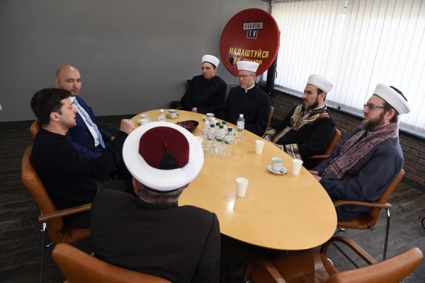 Зеленский провел встречу с духовными лидерами мусульман Украины