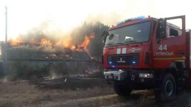 Пожежі на Харківщині та Луганщині: горить 400 га лісу, знищено 8 будинків –  NizhynNEWS